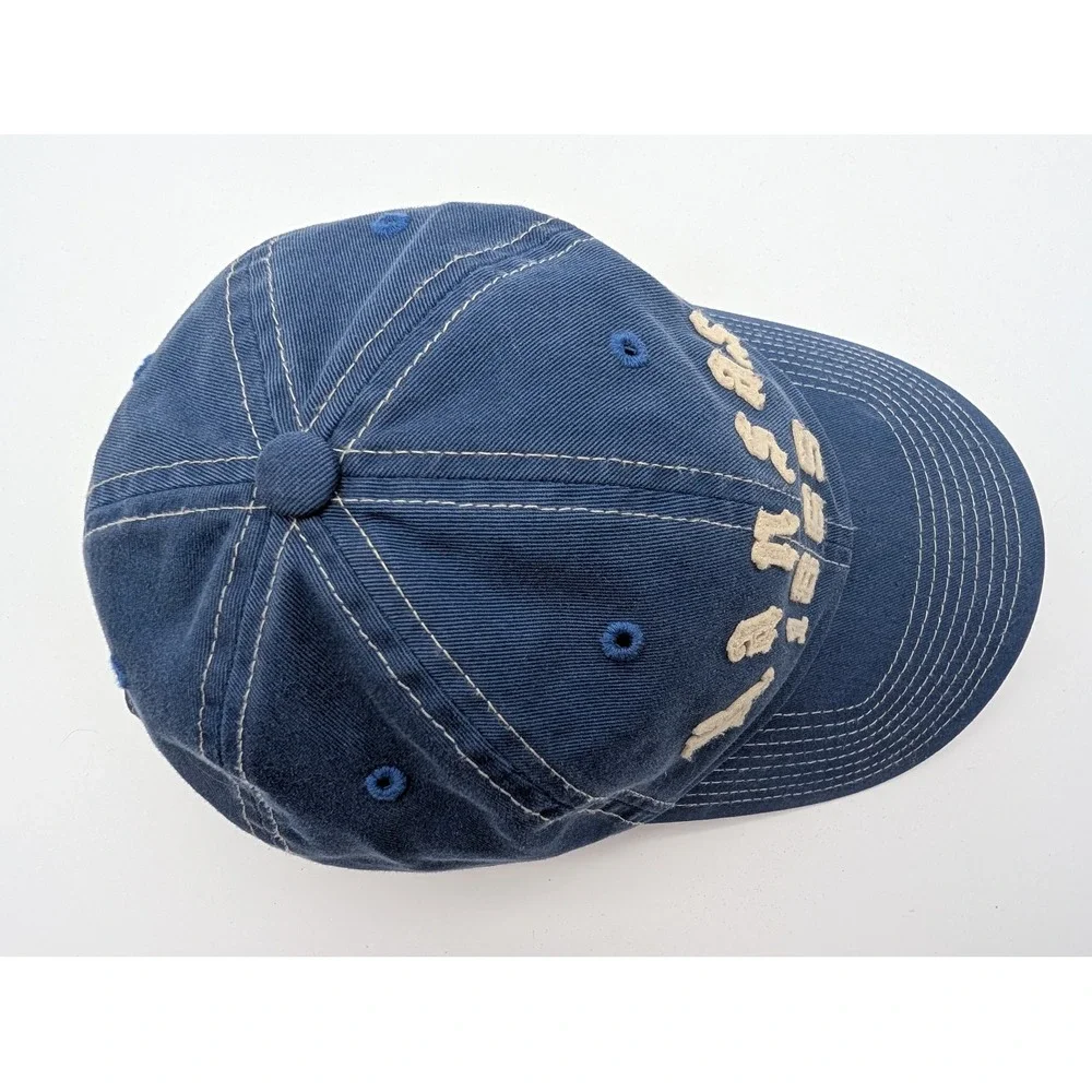 Top of the World Kansas Jayhawks 1865 Blue Adjustable Baseball Hat Cap Mens